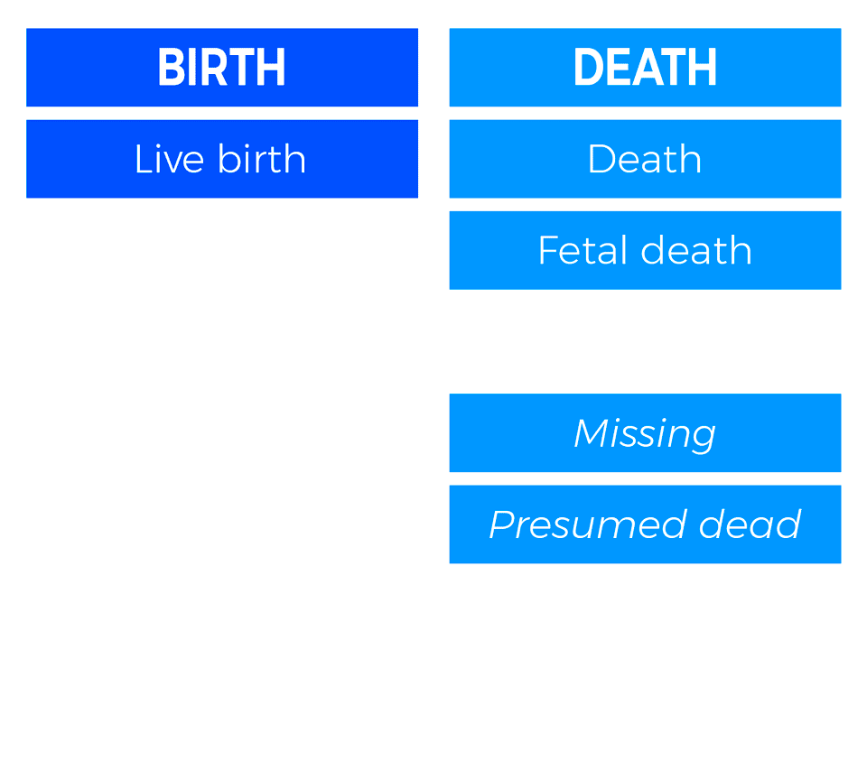 HERA - Birth and Death modules HERA - BIRTH AND DEATH