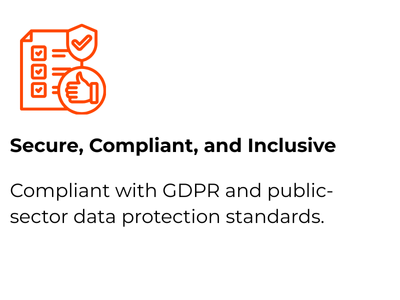 Secure, Compliant, and Inclusive Secure, Compliant, and Inclusive